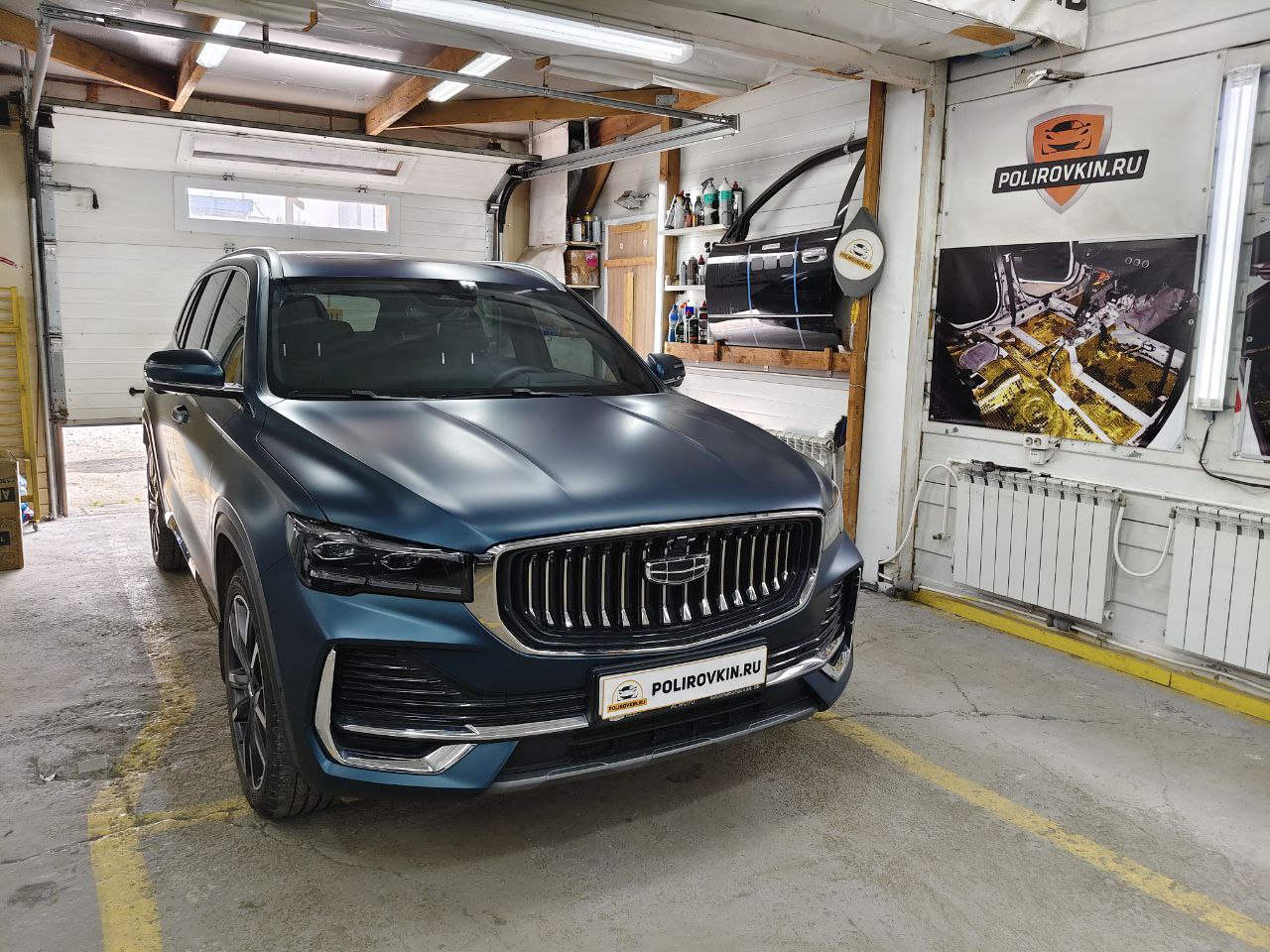 Geely Monjaro в сатине: когда эстетика встречается с идеальной защитой ✨