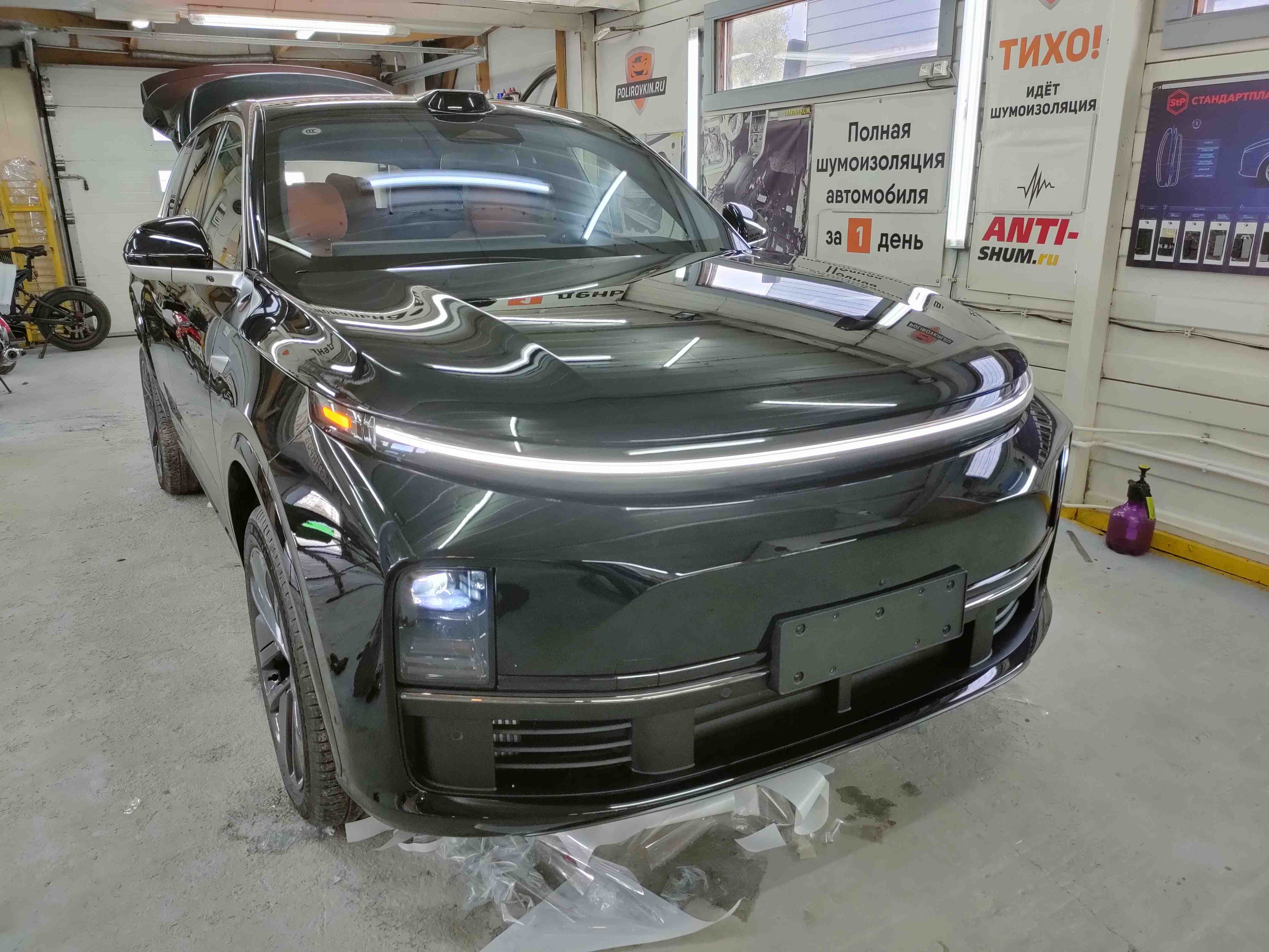 Антигравийная защитная плёнка на лобовое стекло