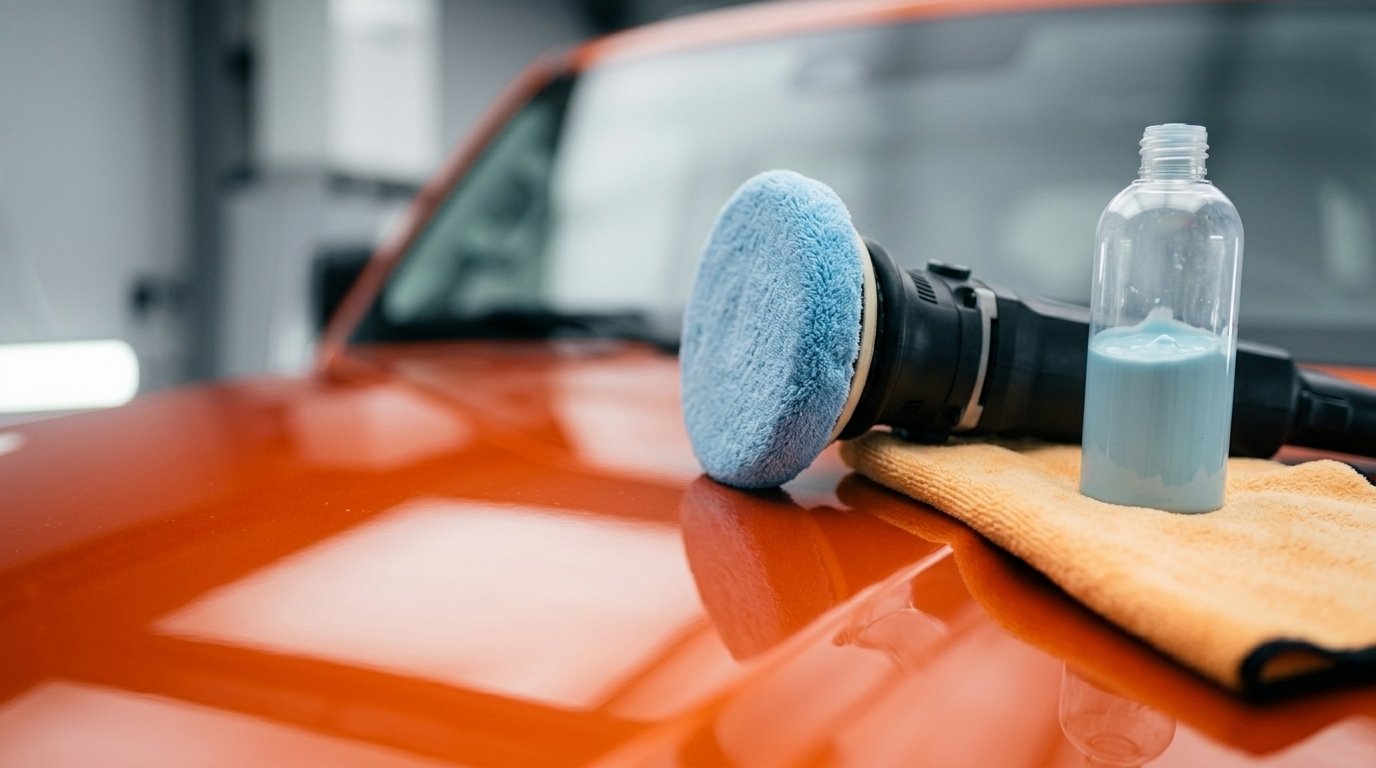 Финишная полировка кузова для вывода блеска ЛКП