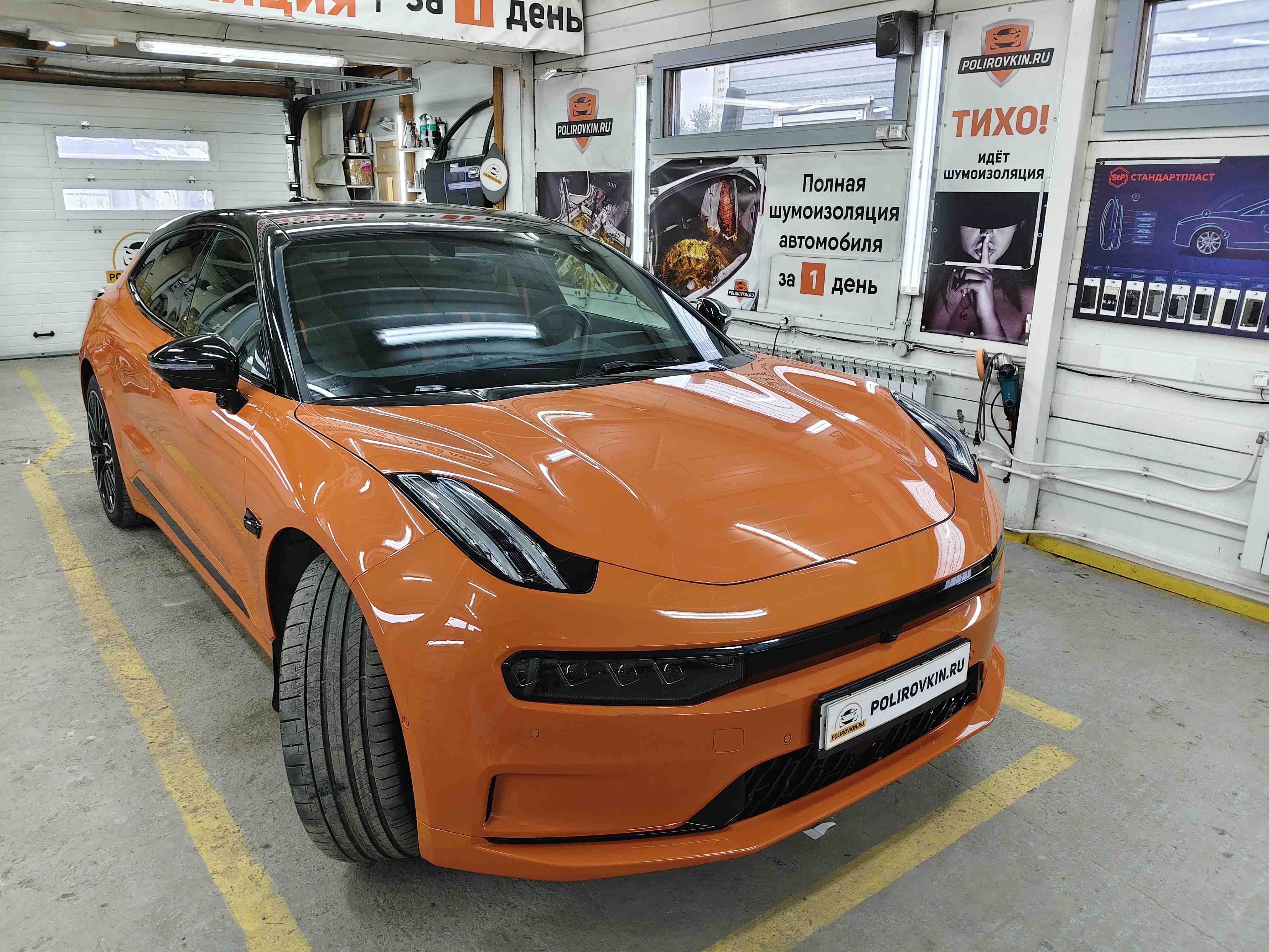 Полировка кузова и восстановление блеска ЛКП