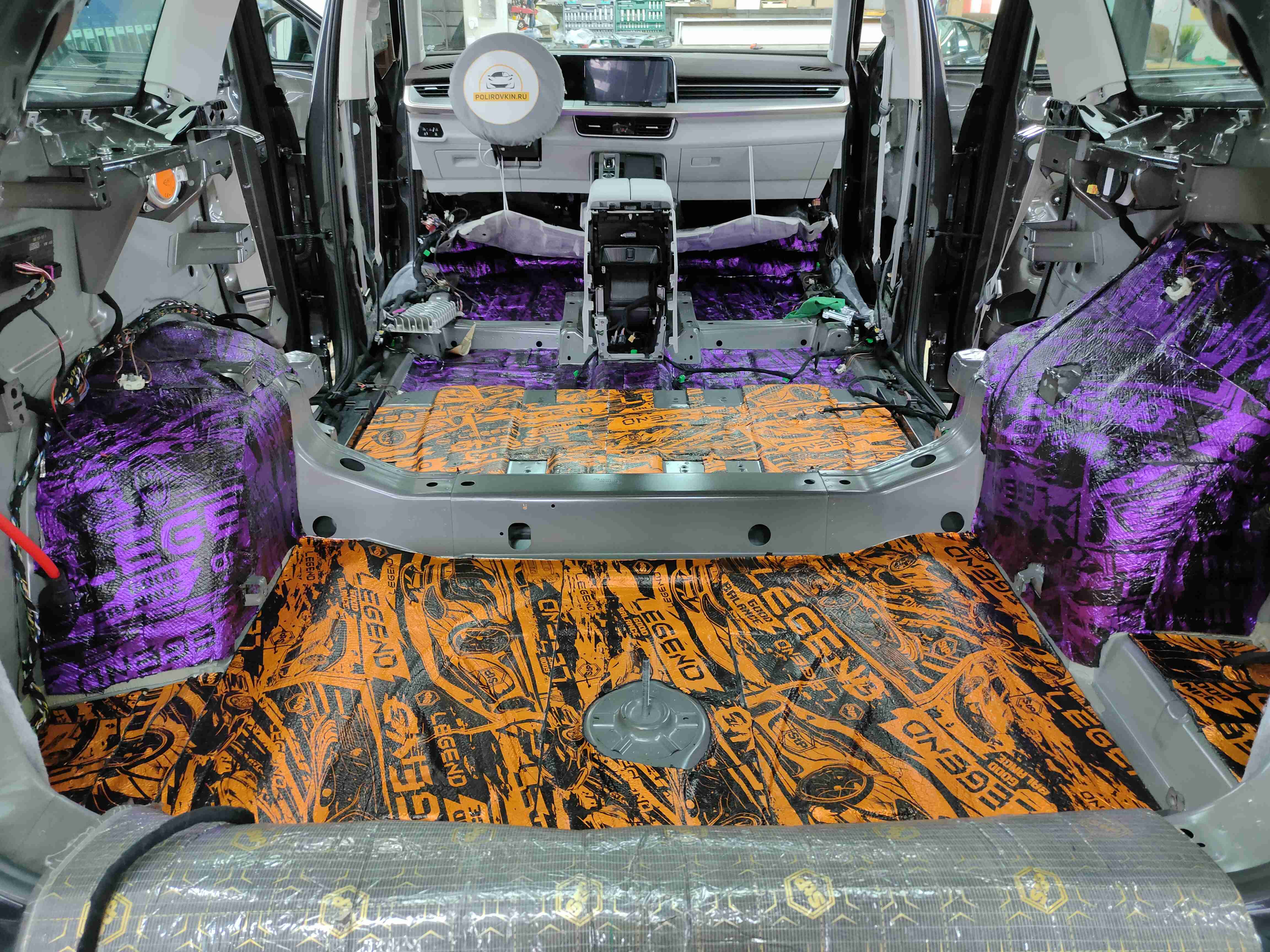 Шумоизоляция автомобиля